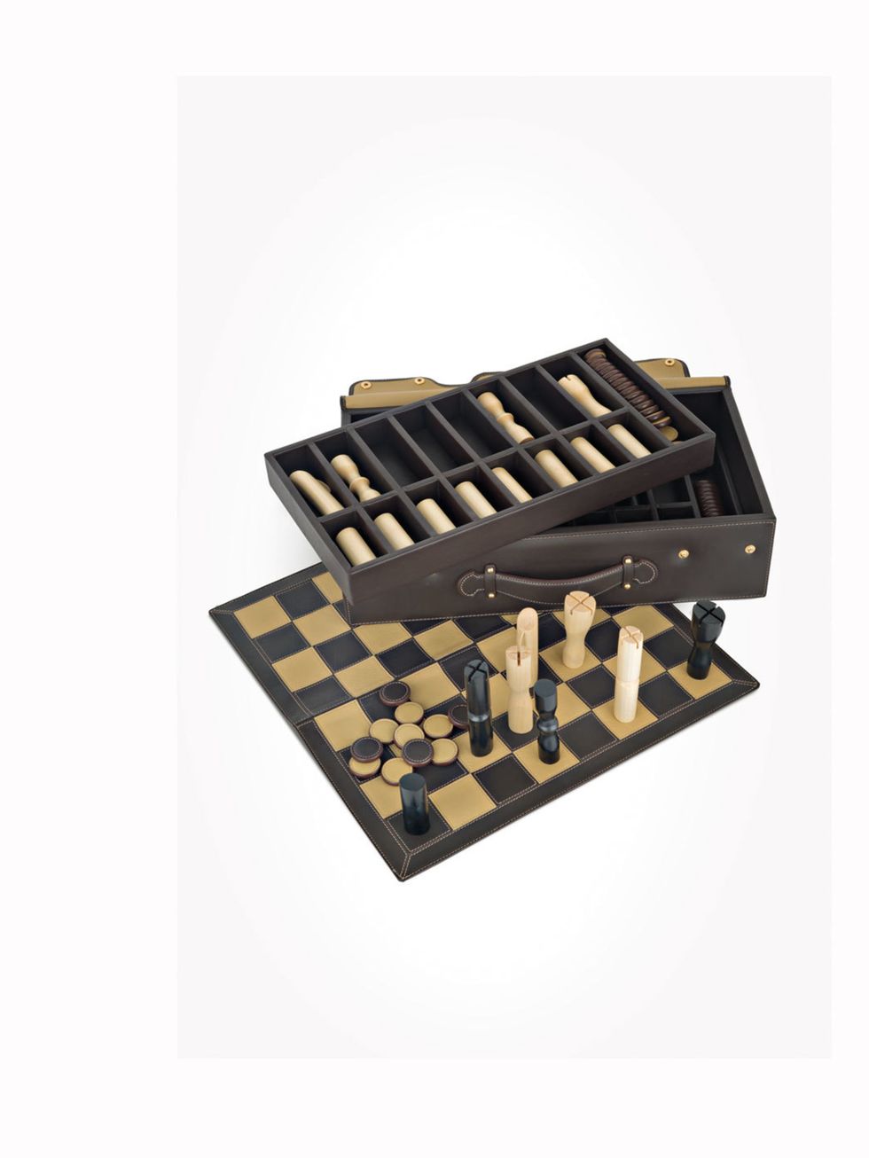 <p>You'll be too afraid to move a single chess piece once you know its' price! <a href="http://www.loewe.com/international/">Loewe</a> chess set, £2,005</p>