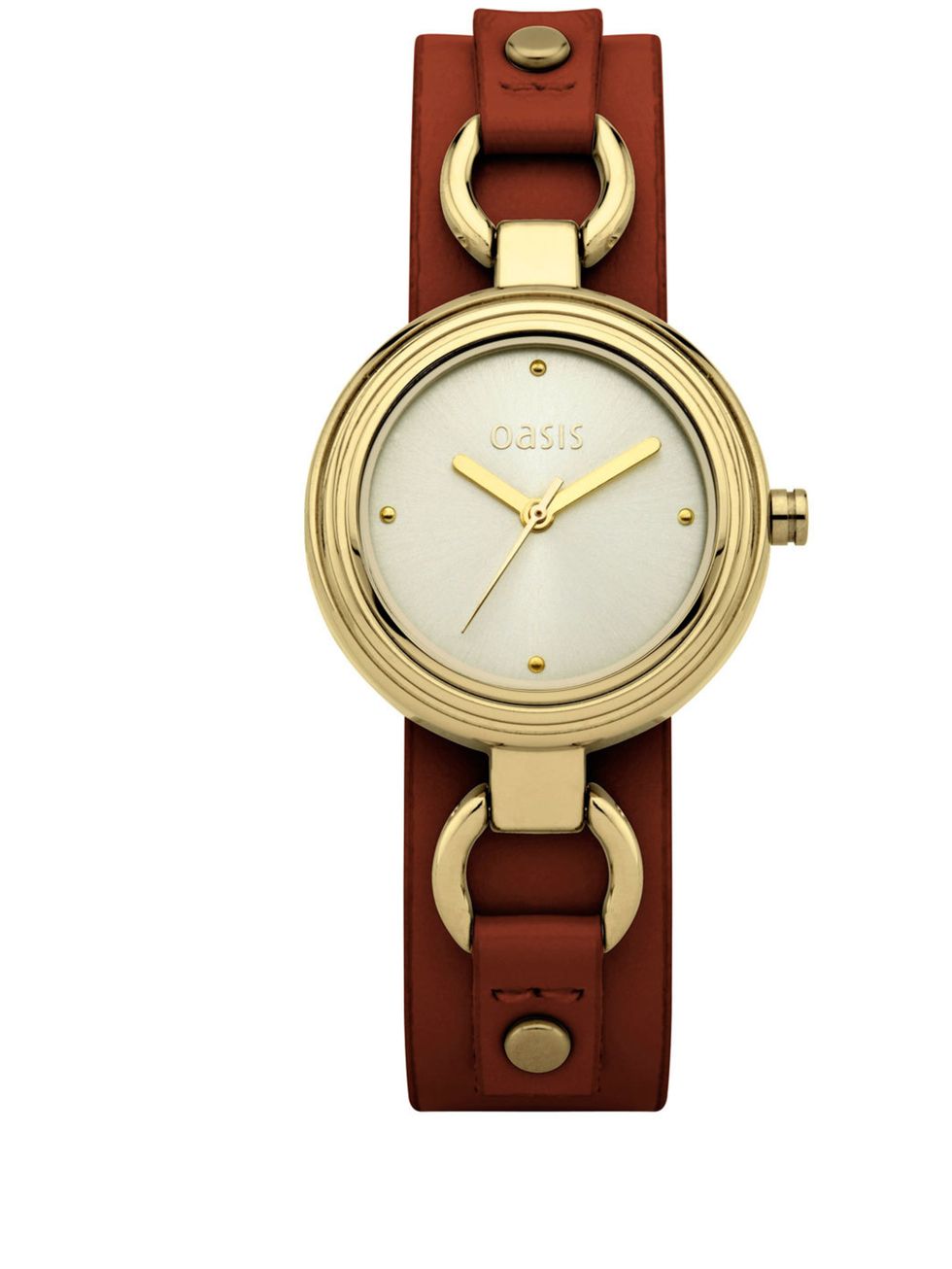 <p><a href="http://www.oasis-stores.com/?lng=en&amp;ctry=GB&amp;">Oasis</a> watch, £40</p>