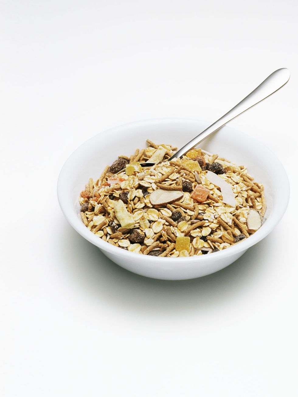 <p><em>Apple Juice Soaked Oat Muesli with fresh fruit</em></p><p><strong>Method:</strong>On Sunday mix the 25g whole rolled oats and 20g sunflower seeds. Pour 50ml apple juice on top until just covering the oats. Cover with cling film and leave in the fri