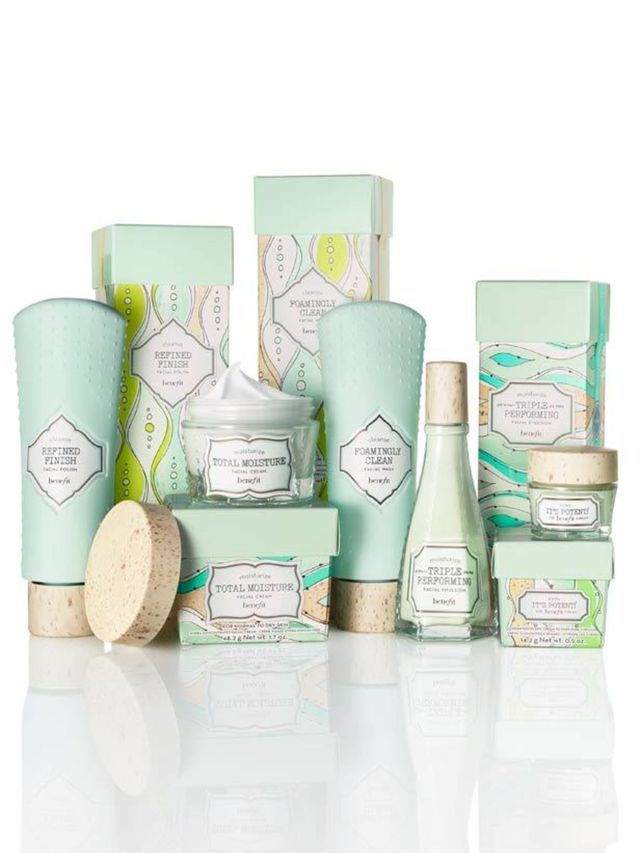 <p>B.right Radiant Skincare by Benefit has great quality and humour at its core (just like the make-up) but it looks completely different  taking on a more vintage, pretty style. There are 9 products in the line including Foamingly Clean Facial Wash, Pot