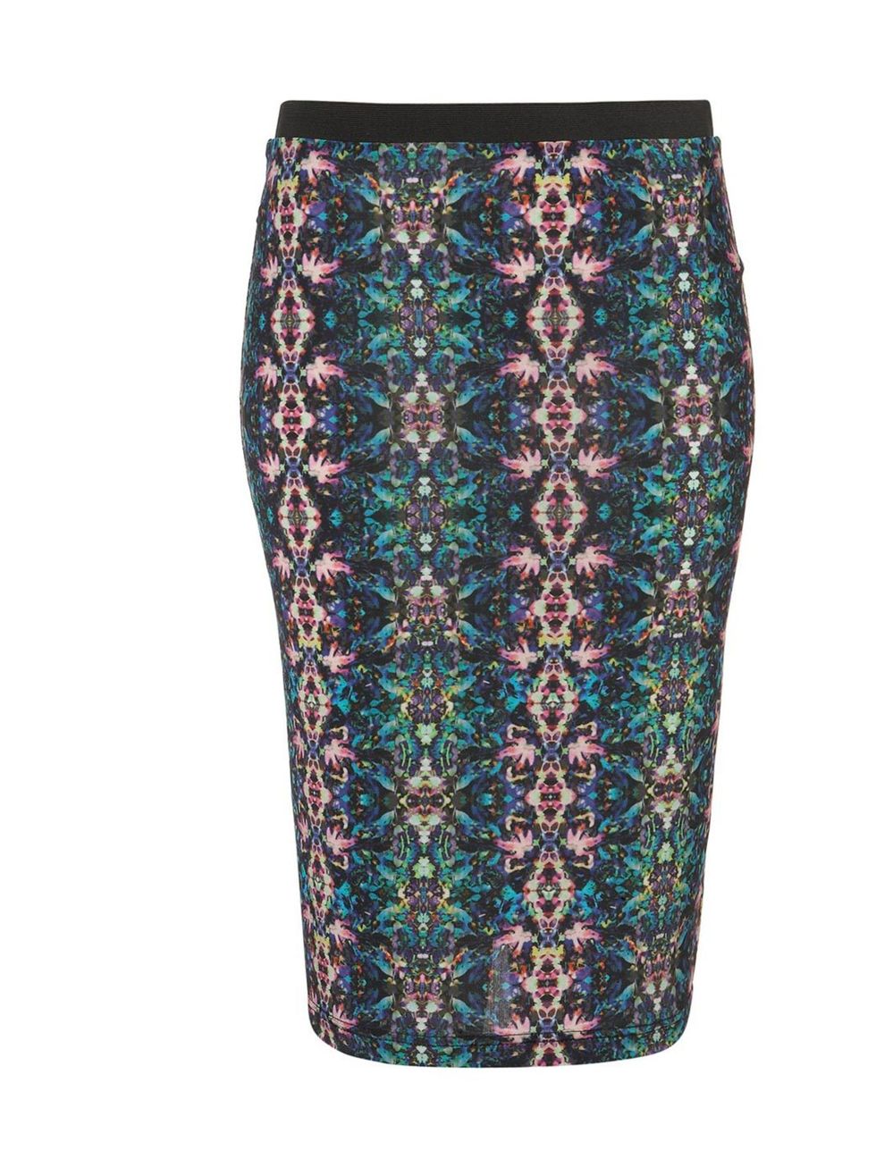 <p>Topshop kaleidoscope print skirt, £28</p><p><a href="http://shopping.elleuk.com/browse?fts=topshop+kaleidoscope+skirt">BUY NOW</a></p>