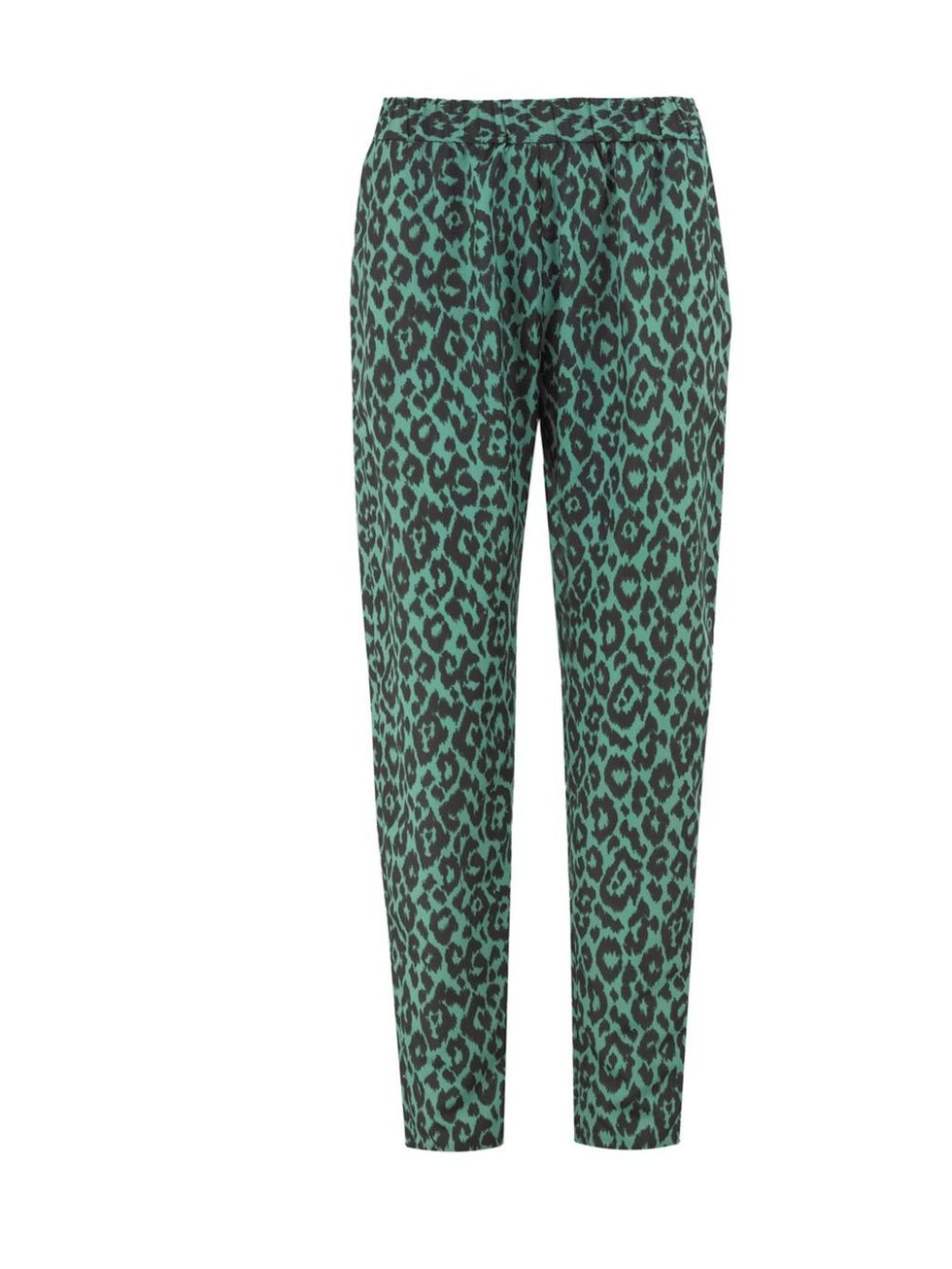 <p>The printed trouser trend has been bubbling under the surface for a while but its just about to go stellar. One part pyjama, one part luxe trouser, get in on the act early with this pair Helene Berman leopard printed trousers, £89, at Fenwick for sto