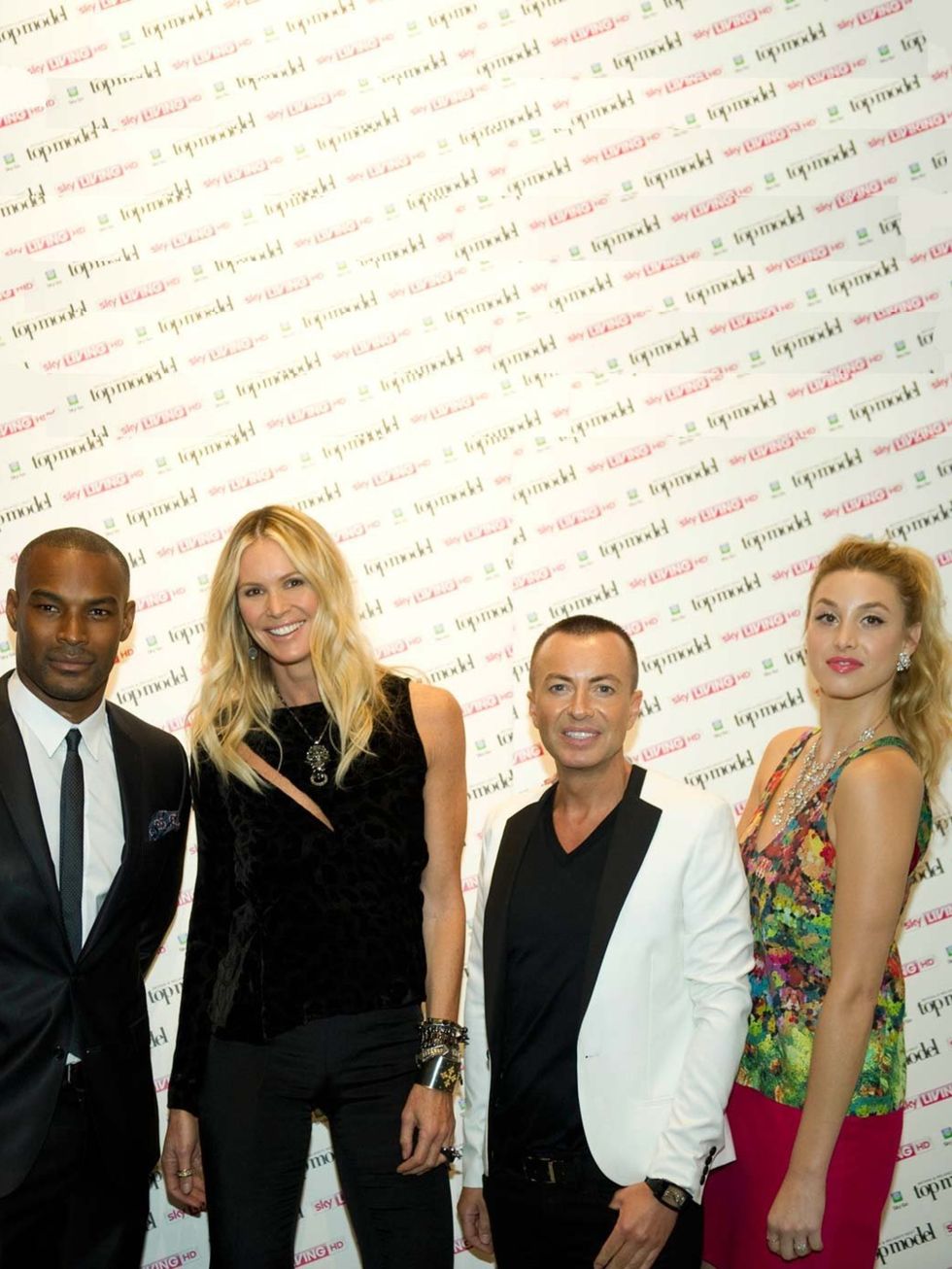 <p>The new panel of Britain and Irelands Next Top Model are supermodel Elle Macpherson, designer Julian Macdonald, male supermodel Tyson Beckford and television star and US designer Whitney Port.</p>