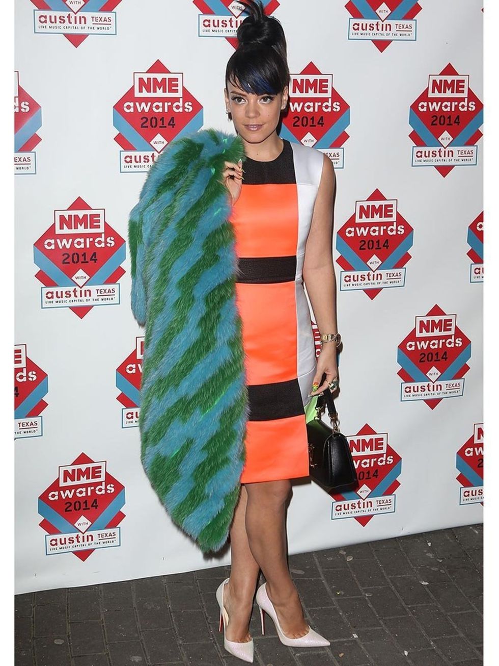 Lily Allen In Chanel & Fendi - Chanel VIP Beauty Launch & Fendi Bond Street  Store Opening Party - Red Carpet Fashion Awards