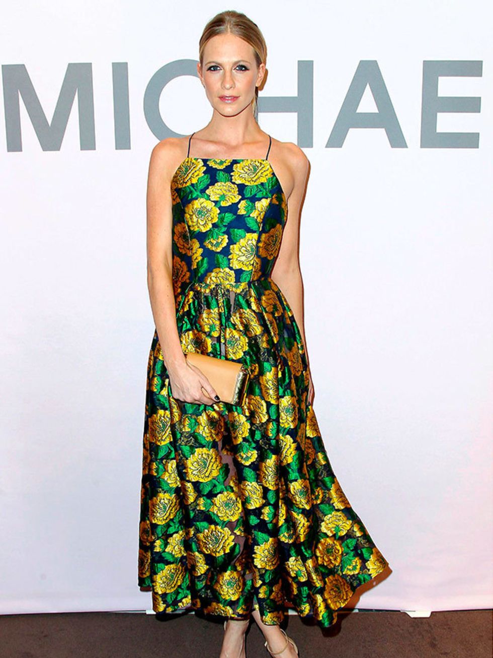 Poppy Delevingne attends the Michael Kors Miranda Eyewear Collection launch party, New York 2015.