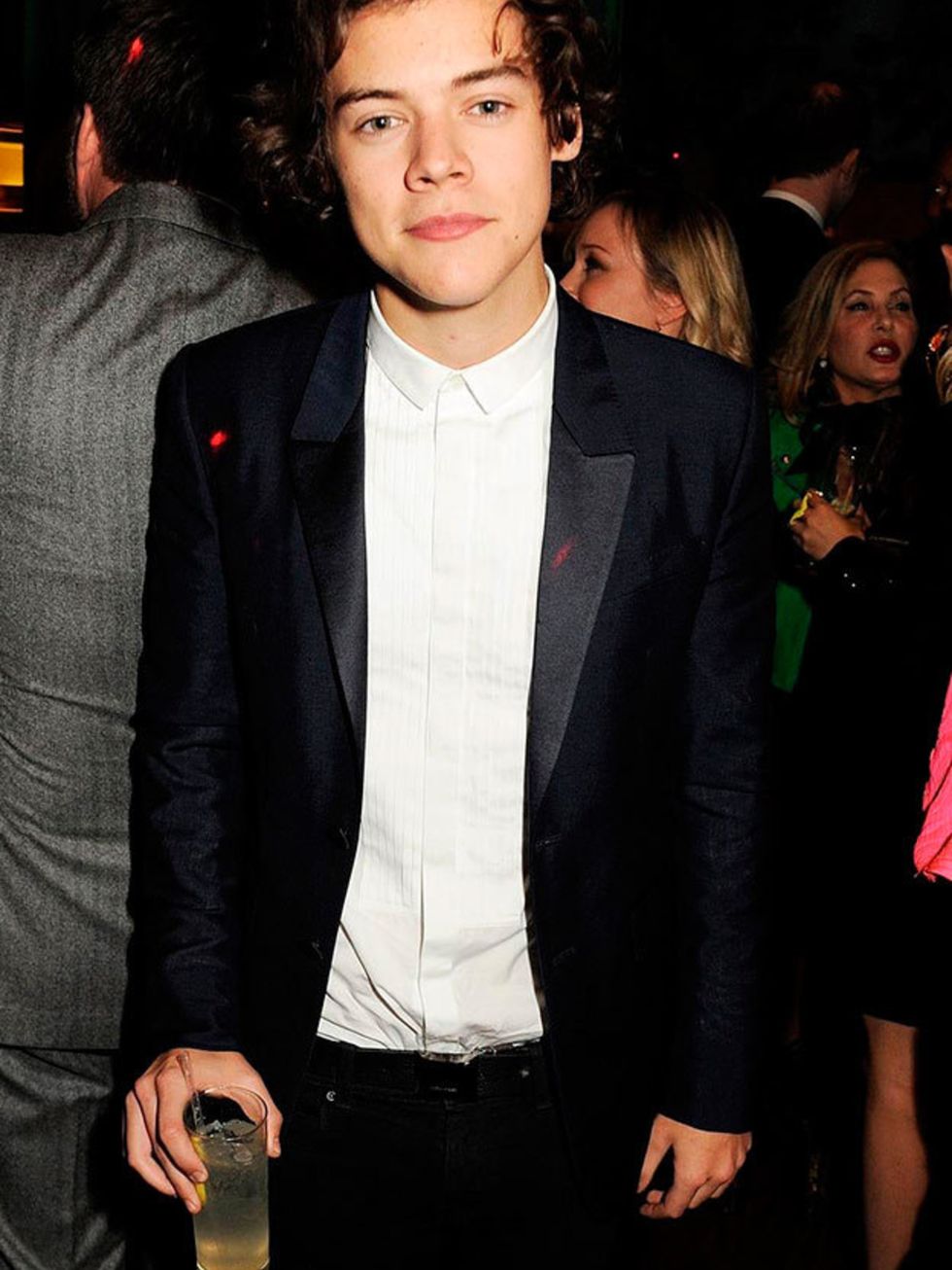 <p>Harry Styles attends a private dinner hosted by Sir Paul Smith, Tinie Tempah and GQ editor Dylan Jones to celebrate London Collections: MEN AW13 at Sketch, London, January 2013.</p>