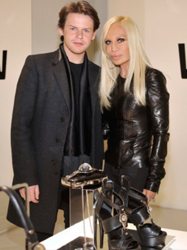 <p>Donatella Versace has long been a fan of British designer Christopher Kane's work, which made him the natural choice when searching for a designer to help relaunch the Versace diffusion label, Versus, opened by her late brother Gianni in the eighties.<