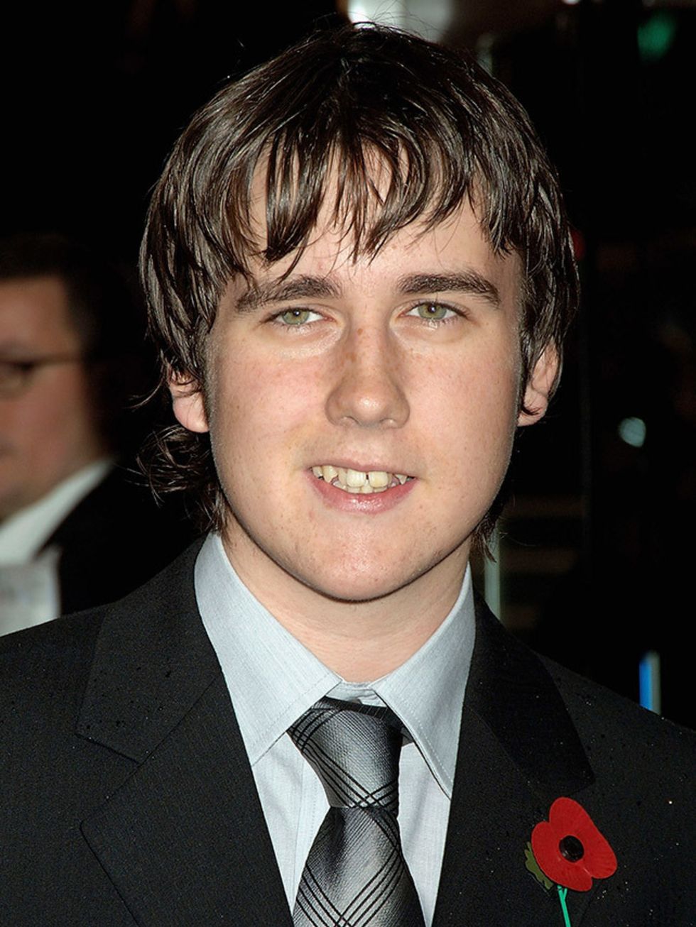 <p>Matthew Lewis, who plays Neville Longbottom in the Harry Potter series, at the world premiere of Harry Potter And The Goblet Of Fire in London, November 2005. </p>