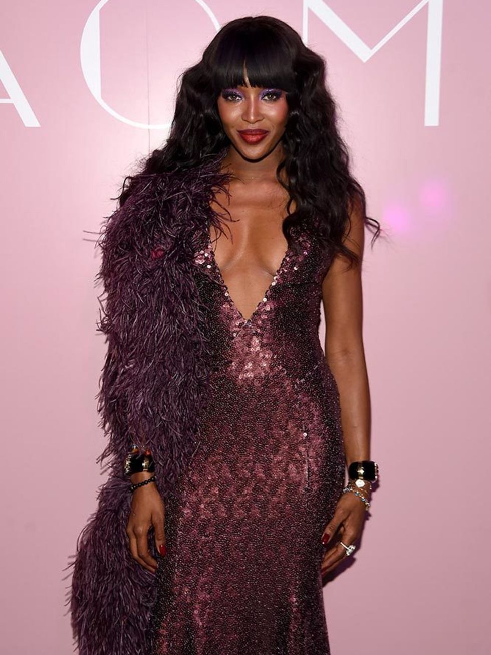 Naomi Campbell at the launch of Naomi hosted by Marc Jacobs and Benedikt Taschen at the Diamond Horseshoe in New York, April 2016.