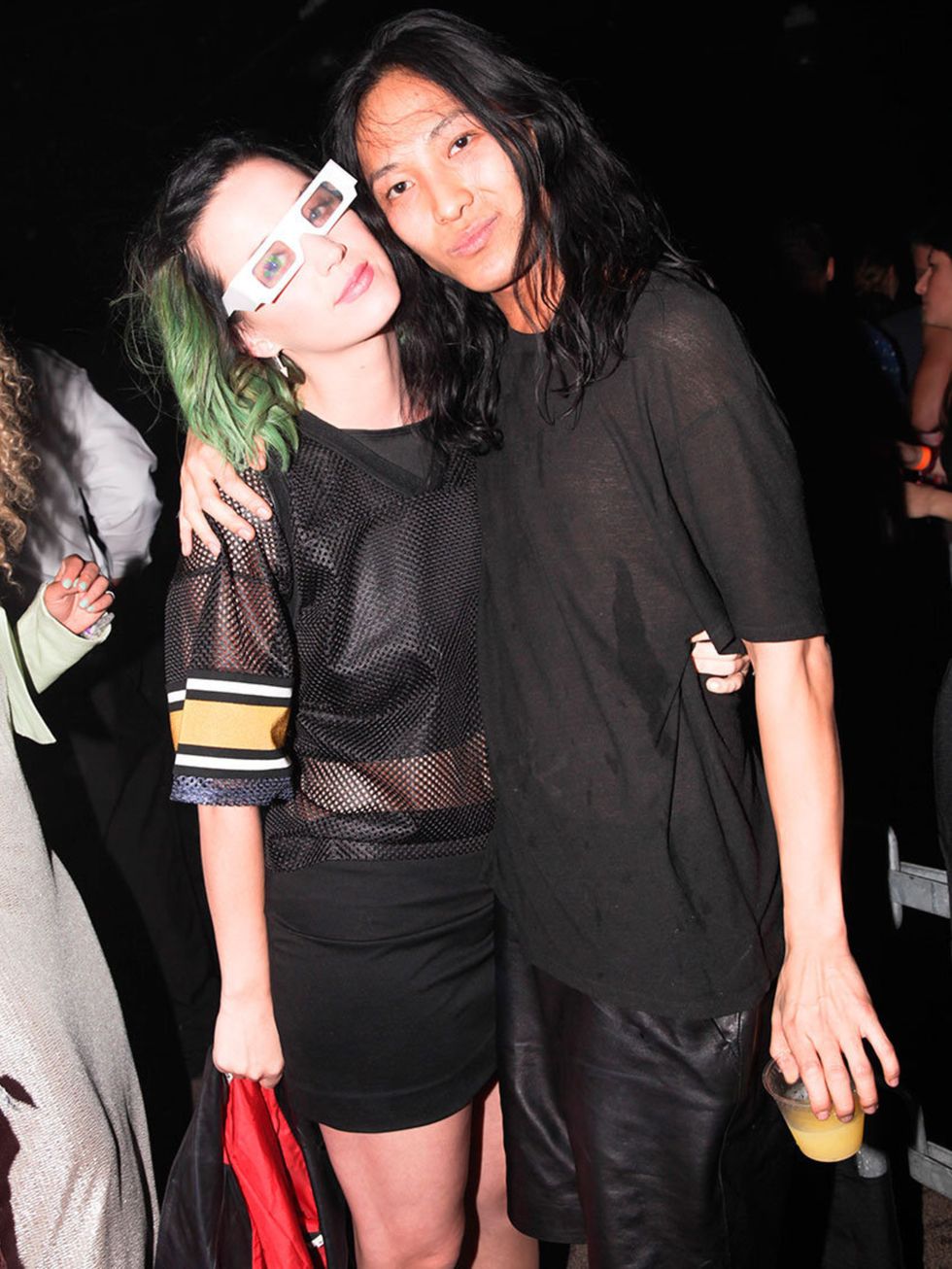 <p>Katy Perry and Alexander Wang at the Alexander Wang and H&amp;M party</p>