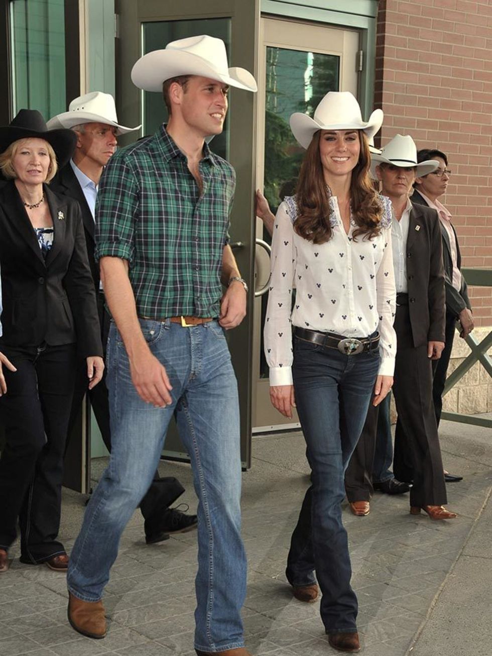<p>Prince William and Kate Middleton, 2011. </p>

<p>When in Texas</p>