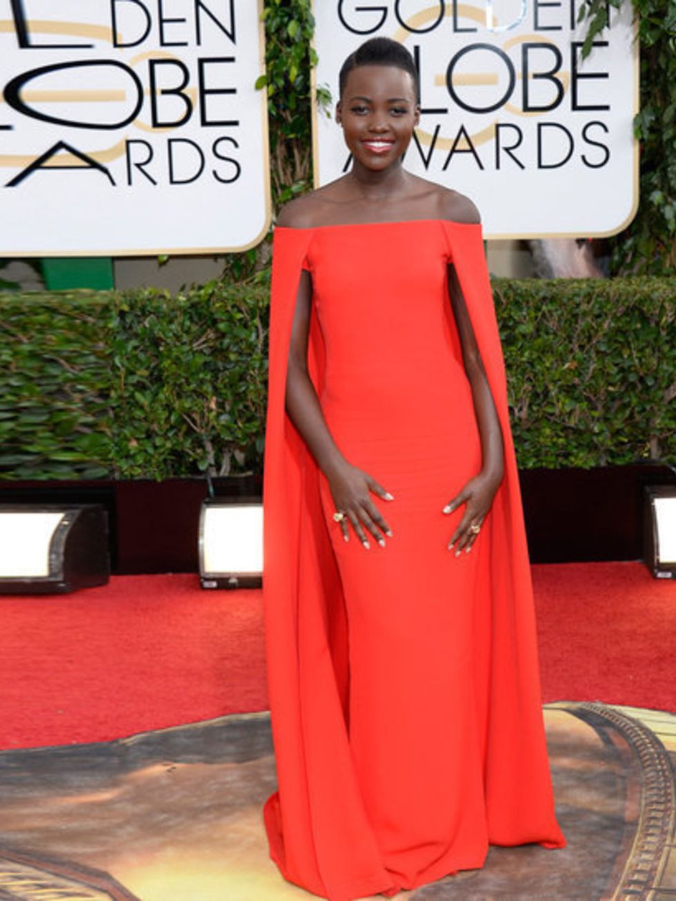 <p><strong>Red</strong></p><p><a href="http://www.elleuk.com/star-style/celebrity-style-files/lupita-nyong-o-style-file-actress-miu-miu-chanel-couture">Lupita Nyong</a> in Ralph Lauren</p>