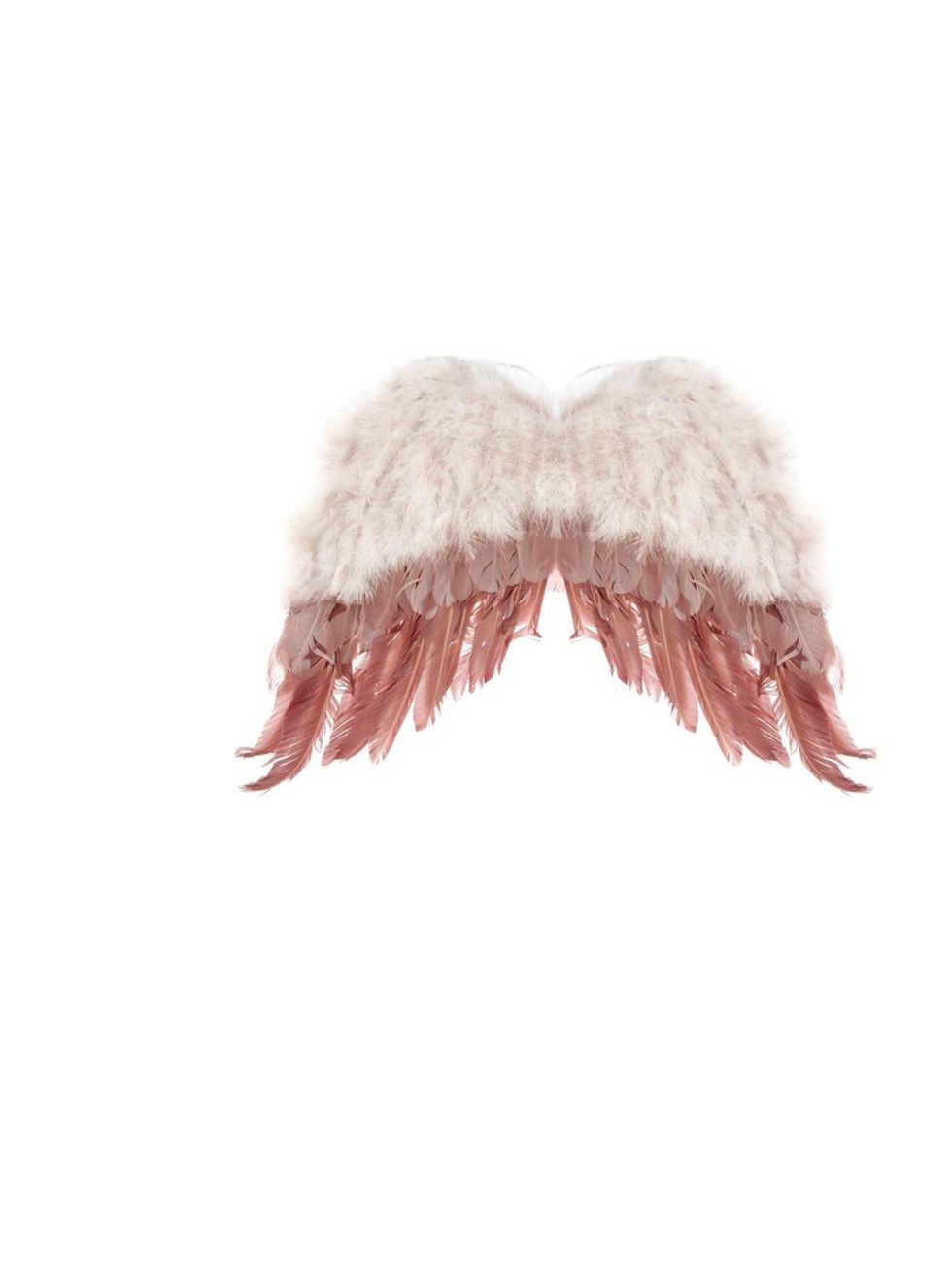 <p>Topshop Festival feathered wings in pink, £35</p>