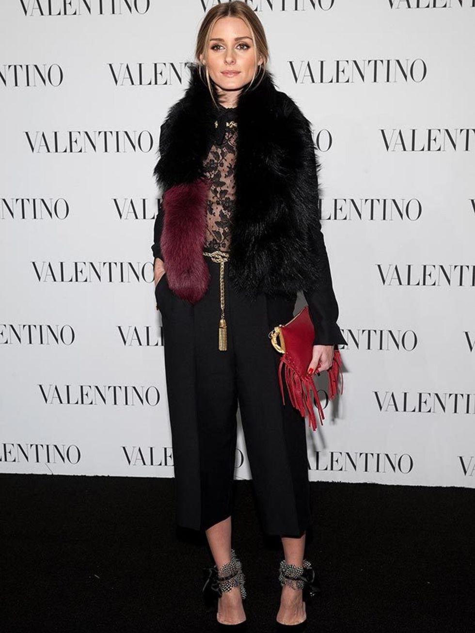 Olivia Palermo at the Valentino Sala Bianca 945 Event in New York, December 2014.