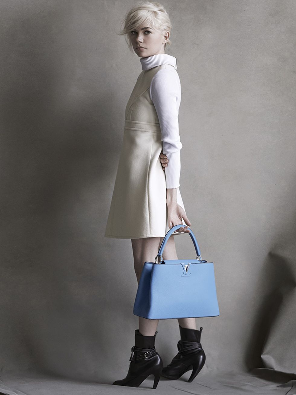 <p>Louis Vuitton a/w 2014 featuring Michelle Williams, photographed by Peter Lindbergh.</p>