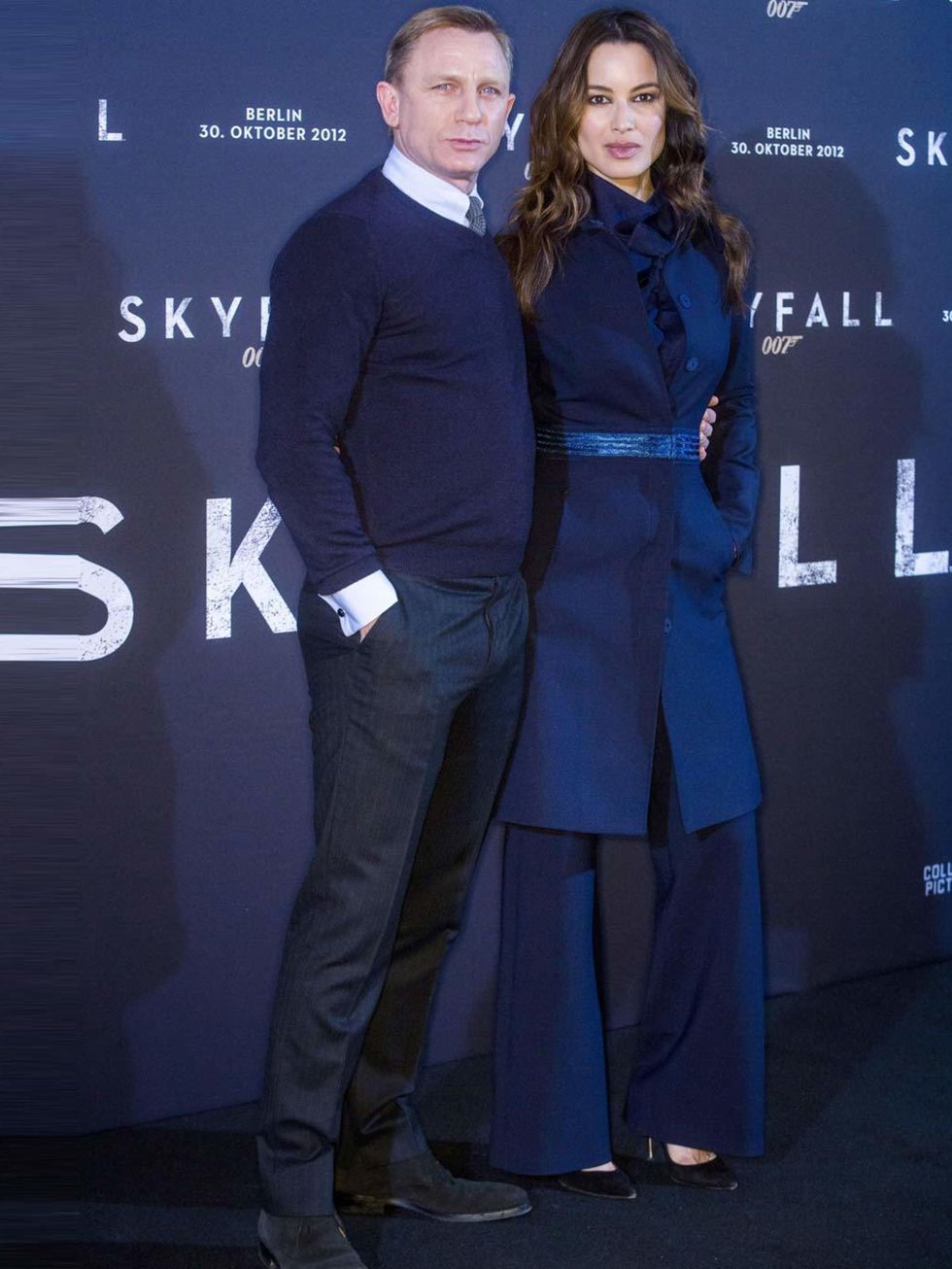<p>Daniel Craig and Berenice Marlohe attend a Skyfall photocall in Berlin.</p>