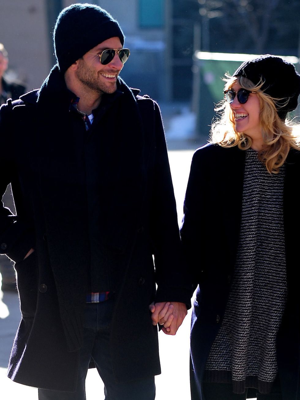 <p>Bradley Cooper and Suki Waterhouse out and about during the Sundance film festival, 2014. </p>