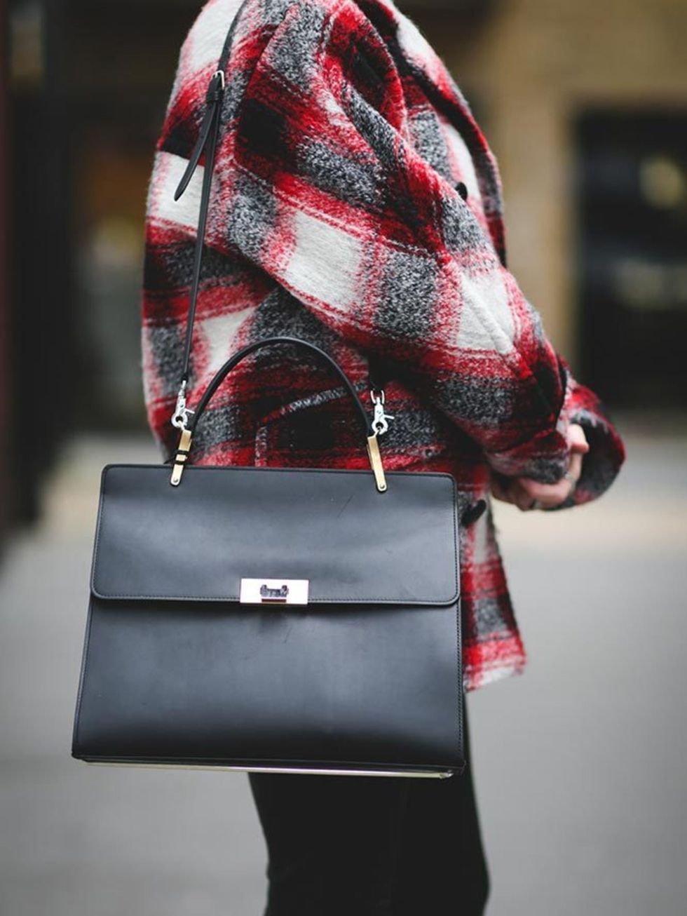 <p>Lorraine Candy, Editor-In-Chief</p>

<p>Isabel Marant Étoile coat, Balenciaga bag.</p>