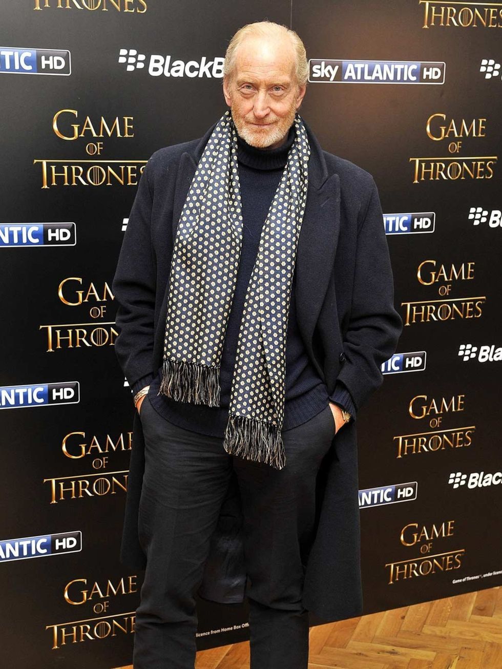 <p>Charles Dance at the Game of Thrones season 3 screening in London</p>