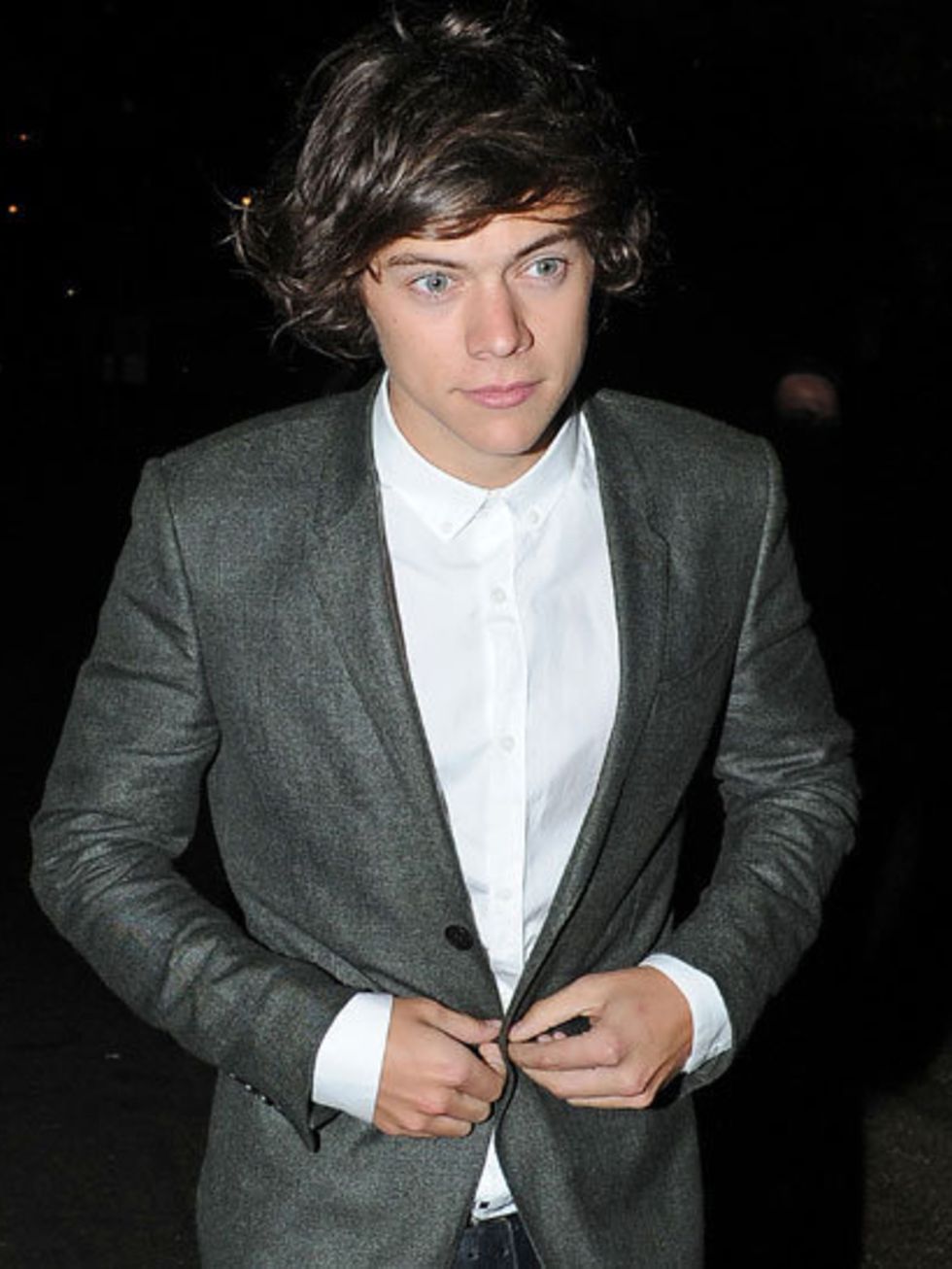 <p>Harry Styles at the Future Contemporaries party, London </p>
