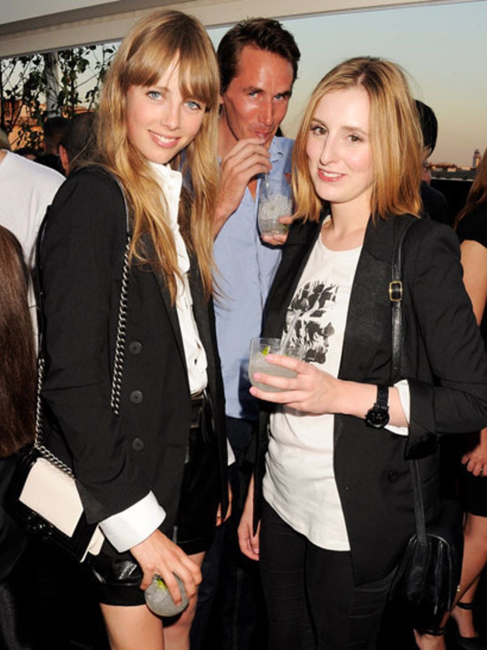 <p>Edie Campbell and Laura Carmichael</p>