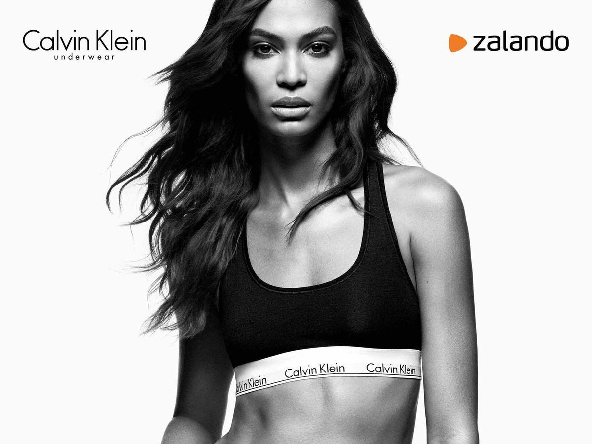 Joan Smalls Pitches Calvin Klein Underwear, Swiss Watches & Not So Big  Baguettes For Zalando — Anne of Carversville