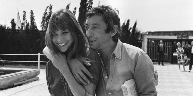 Serge Gainsbourg and Jane Birkin in 1970