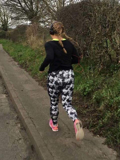 Catherine Pykett's marathon training | ELLE UK