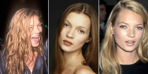 Kate Mosss Hair Evolution