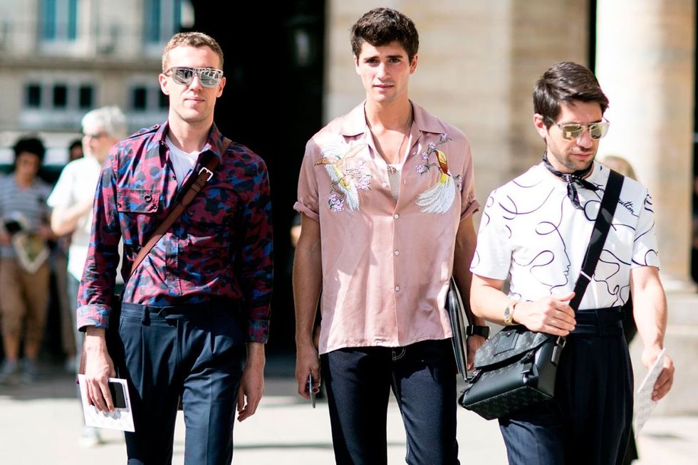 Street Style from Mens Shows SS17