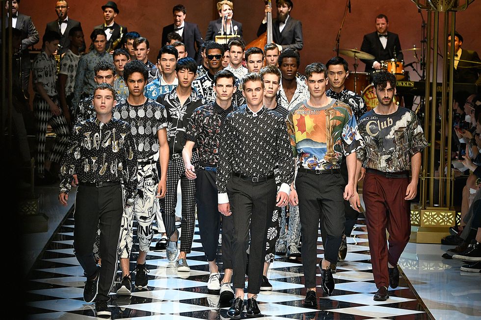 Dolce & Gabbana's Men's Fashion Week Spring/Summer 2017