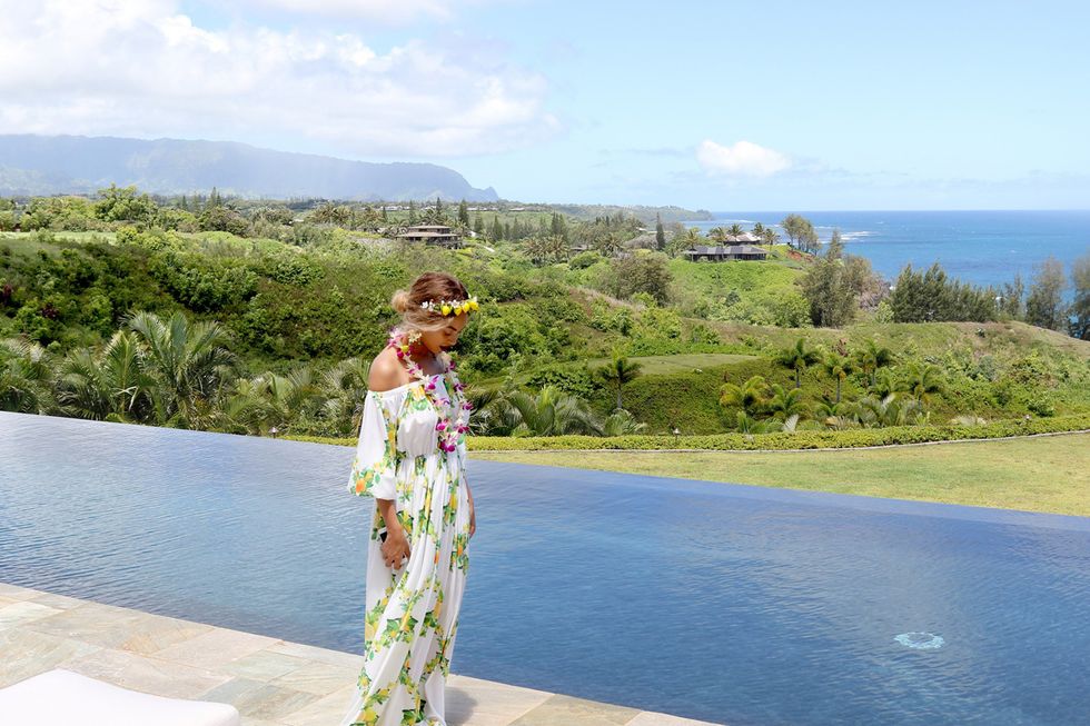 Beyonce in Hawaii
