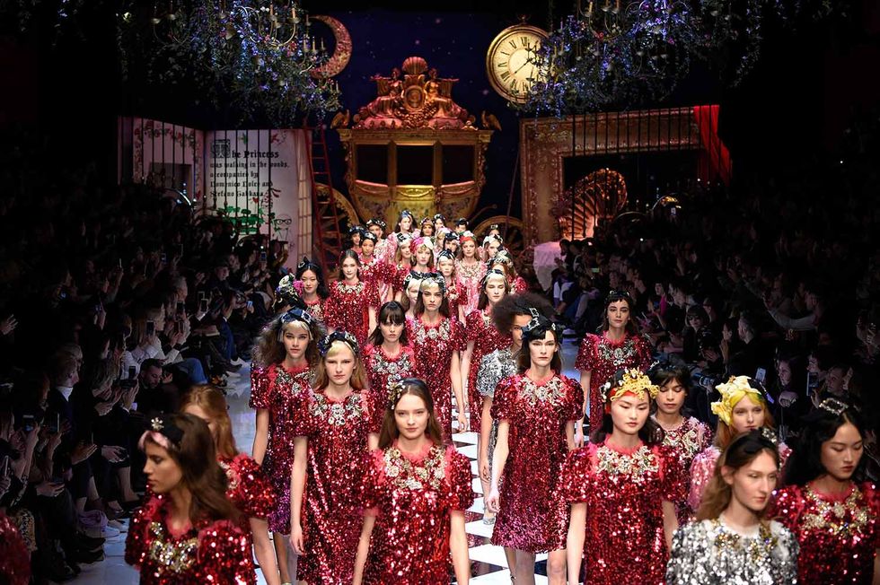 Dolce and Gabbana Autumn Winter 2016 Finale
