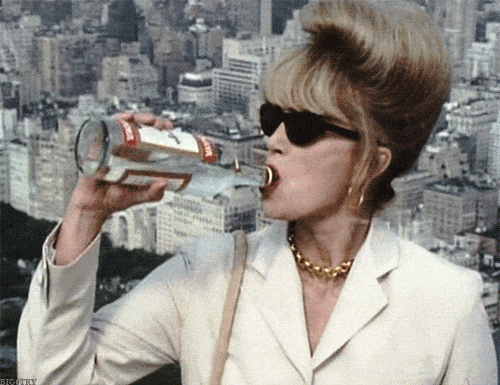 Absolutely Fabulous GIF - Drink