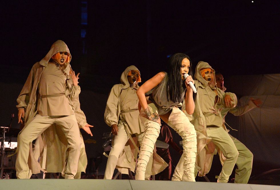 Rihanna on her Anti world tour in Brooklyn | ELLE UK