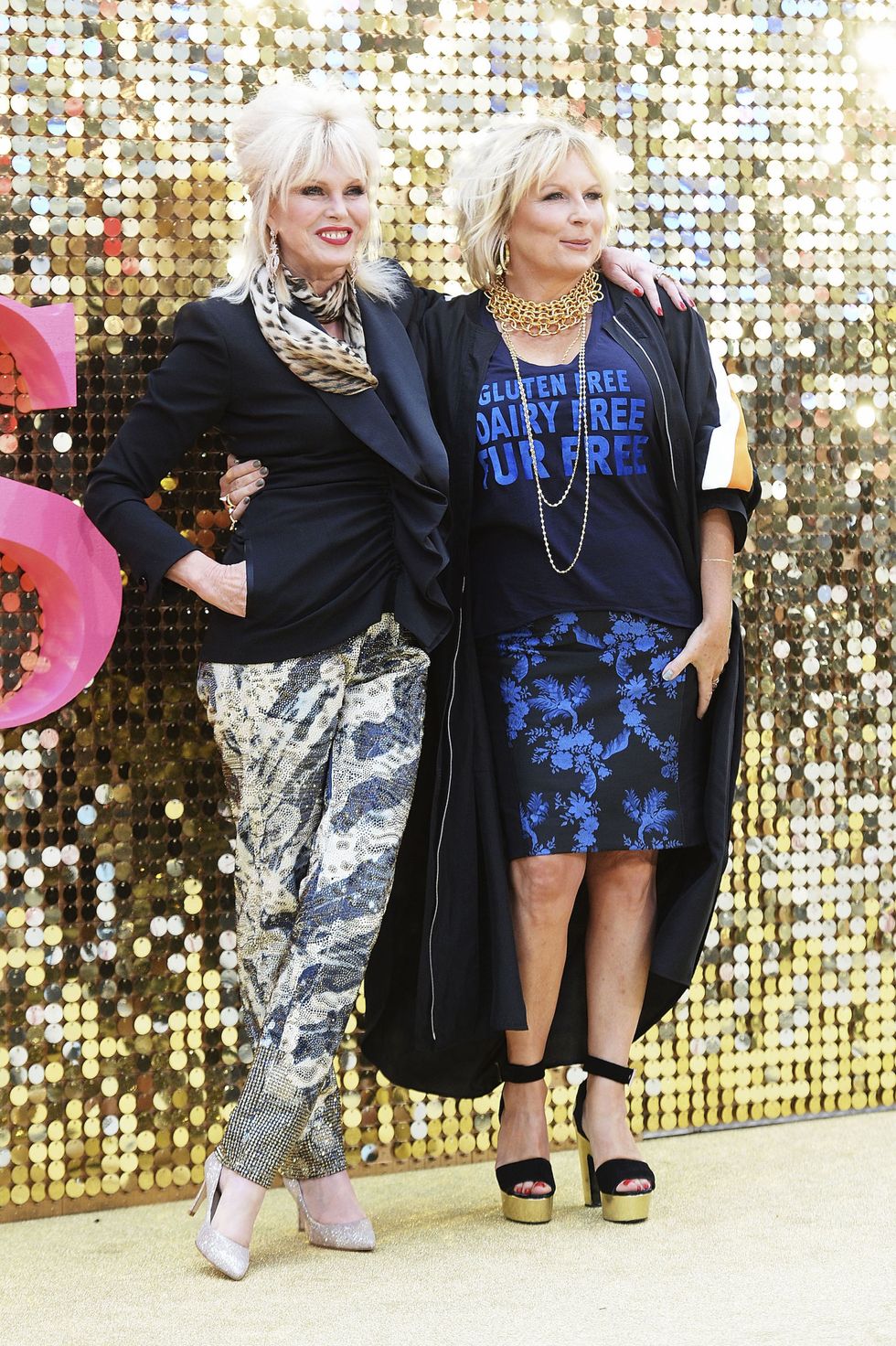 Absolutely Fabulous Premiere 2016 with Jennifer Saunders and Joanna Lumley