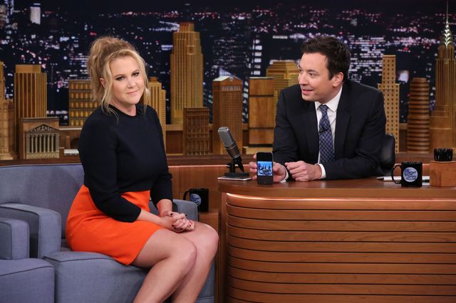 Amy Schumer and Jimmy Fallon | ELLE UK