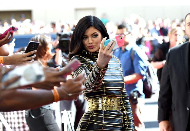 Kylie Jenner takes selfie | ELLE UK