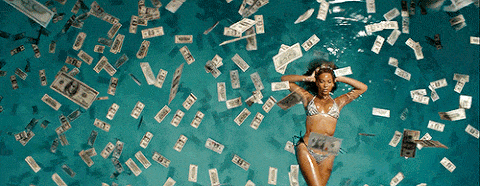 Beyonce money gif