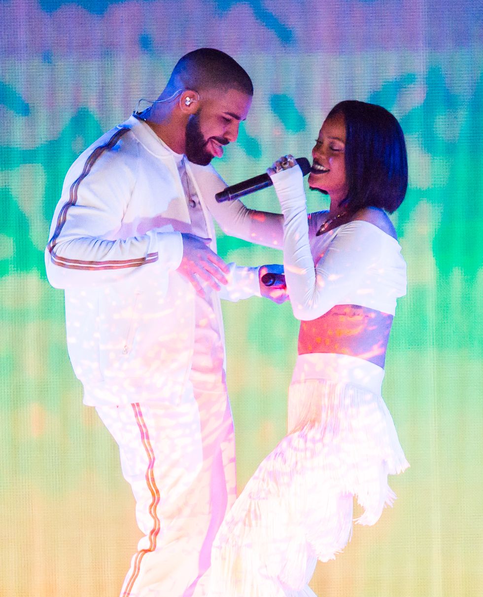 Rihanna and Drake at BRITS | ELLE UK