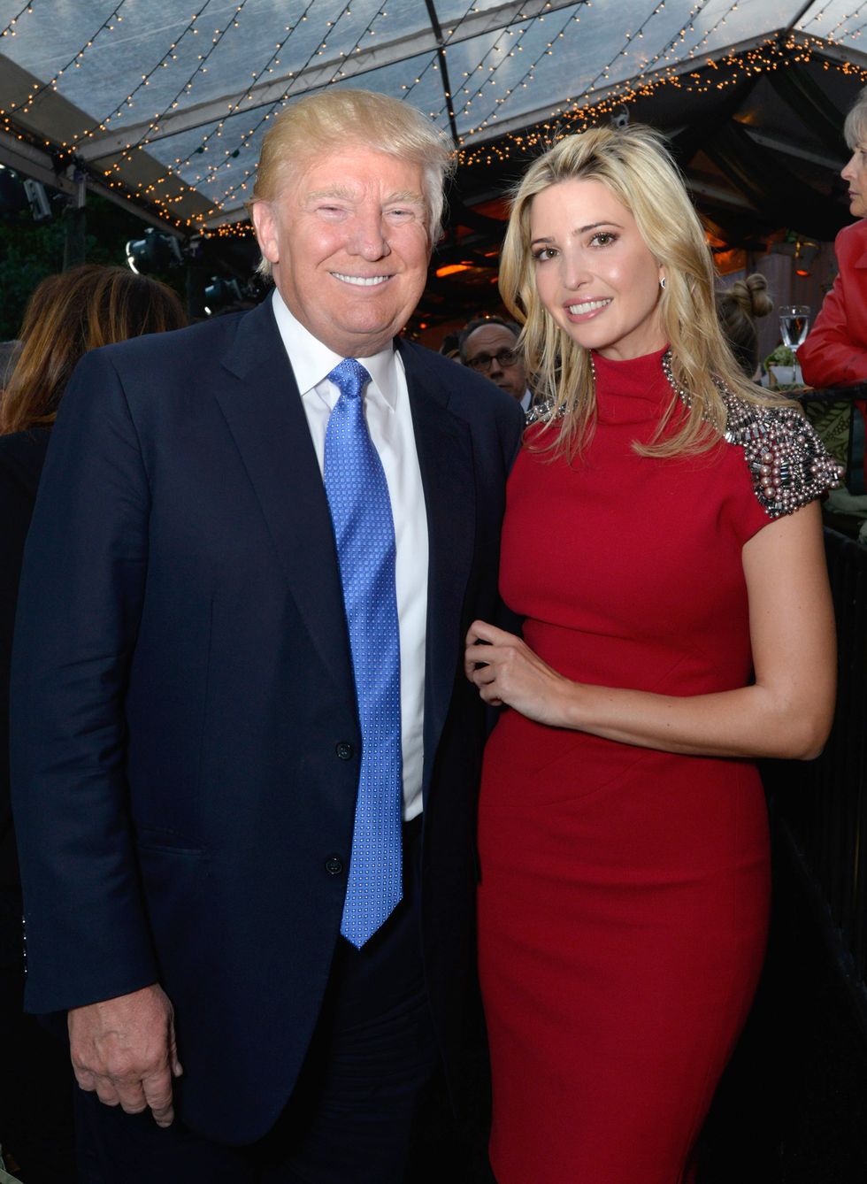 Donald and Ivanka Trump at Central Park Horse Show Presented By Rolex | ELLE UK