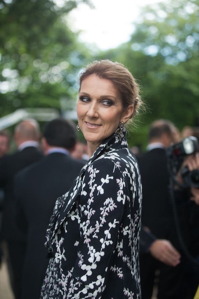 Celine Dion at Haute Couture Fashion Week
