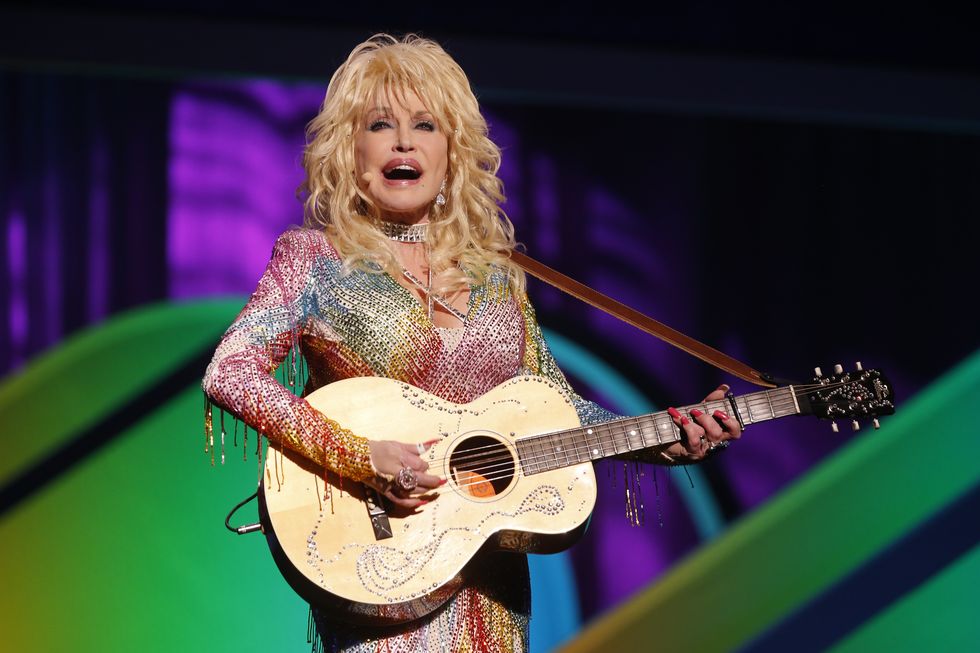Dolly Parton at NBCUniversal Events - Season 2015 | ELLE UK