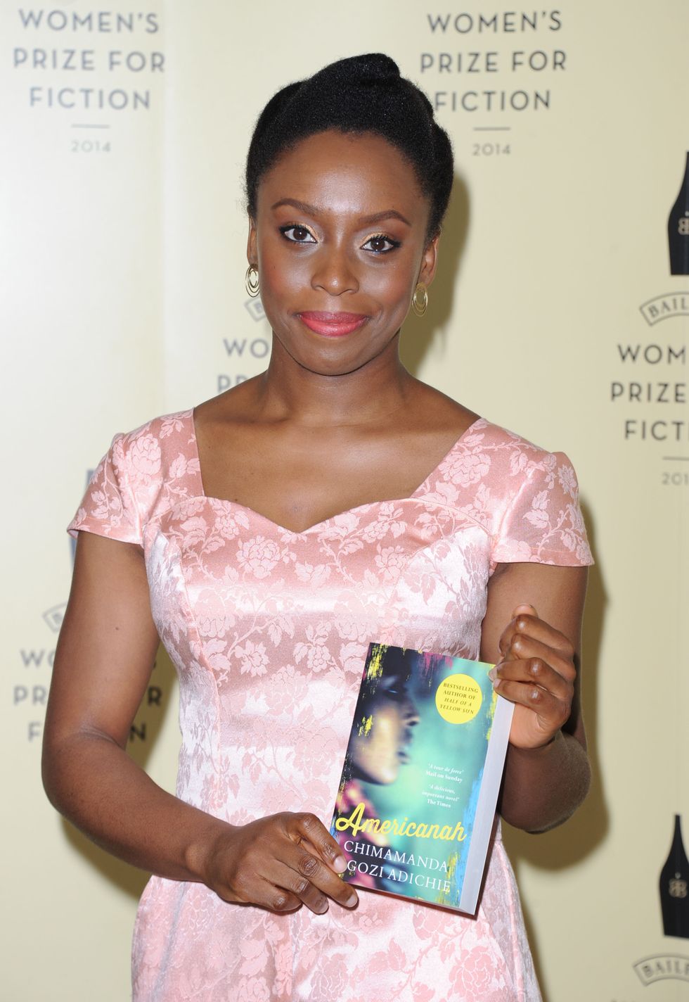 Chimamanda Ngozi Adichie at the Baileys Women's Prize for Fiction Awards | ELLE UK