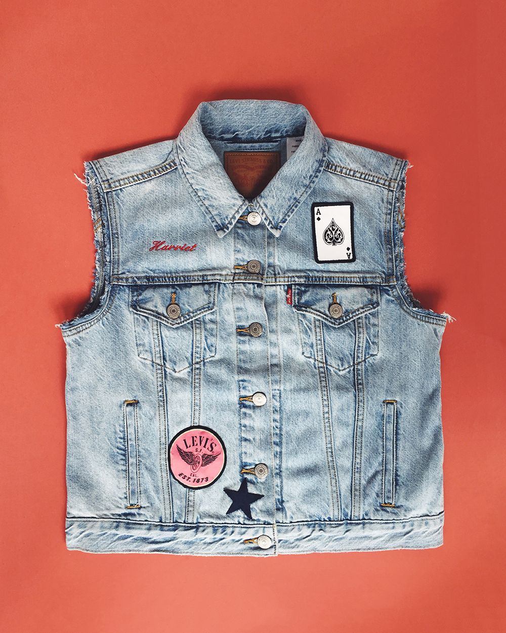 Denim customisation on sale