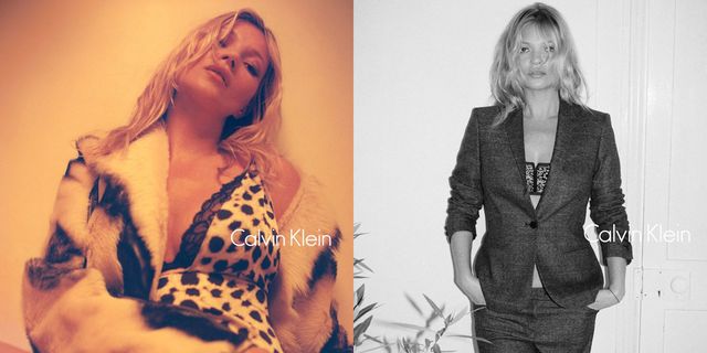 Kate Moss Calvin Klein AW16