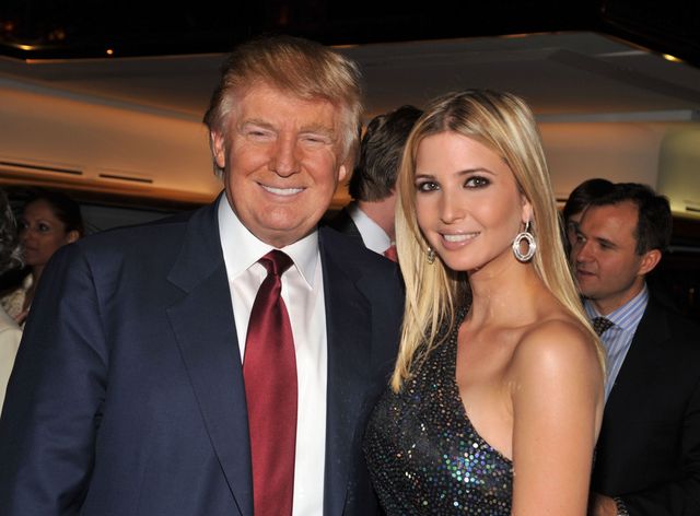 Donald and Ivanka Trump at 'The Trump Card: Playing To Win In Work And Life' Book Launch Celebration | ELLE UK