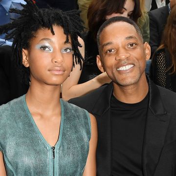 Willow Smith and Will Smith at Chanel Haute Couture show july 2016