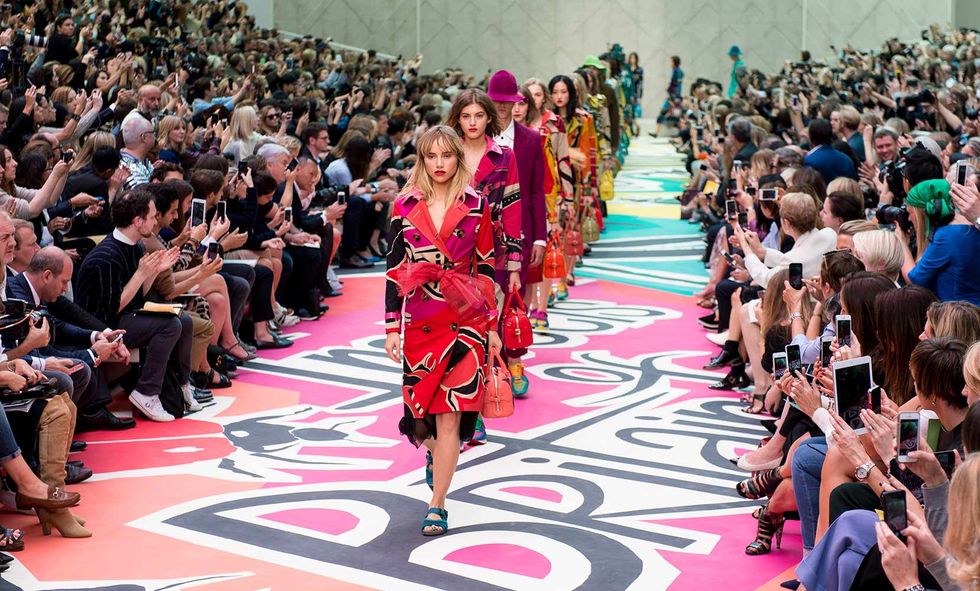 Burberry finale spring/summer 2015