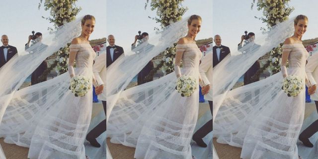 Ana Beatriz Barros Valentino wedding dress